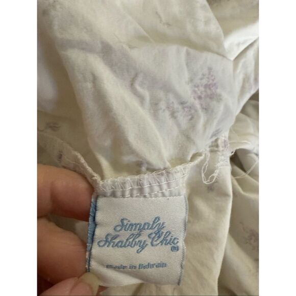 Simply Shabby Chic Rachel Ashwell Lilac Twin fitted sheet - Picture 6 of 7